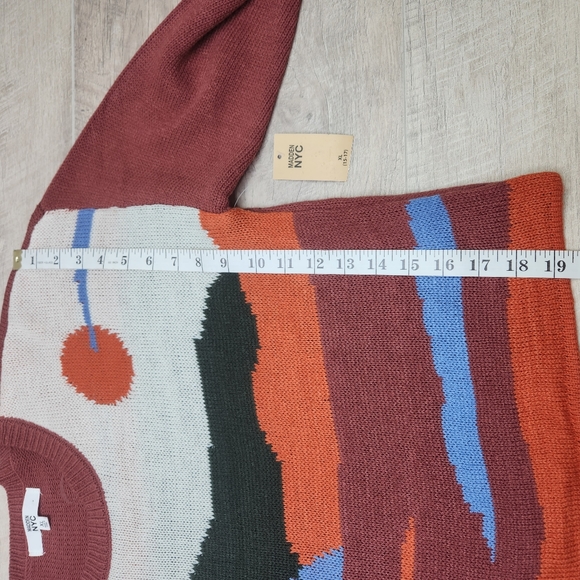 Madden NYC Women's  Scenic Desert Landscape Sweater NWT - Picture 5 of 8